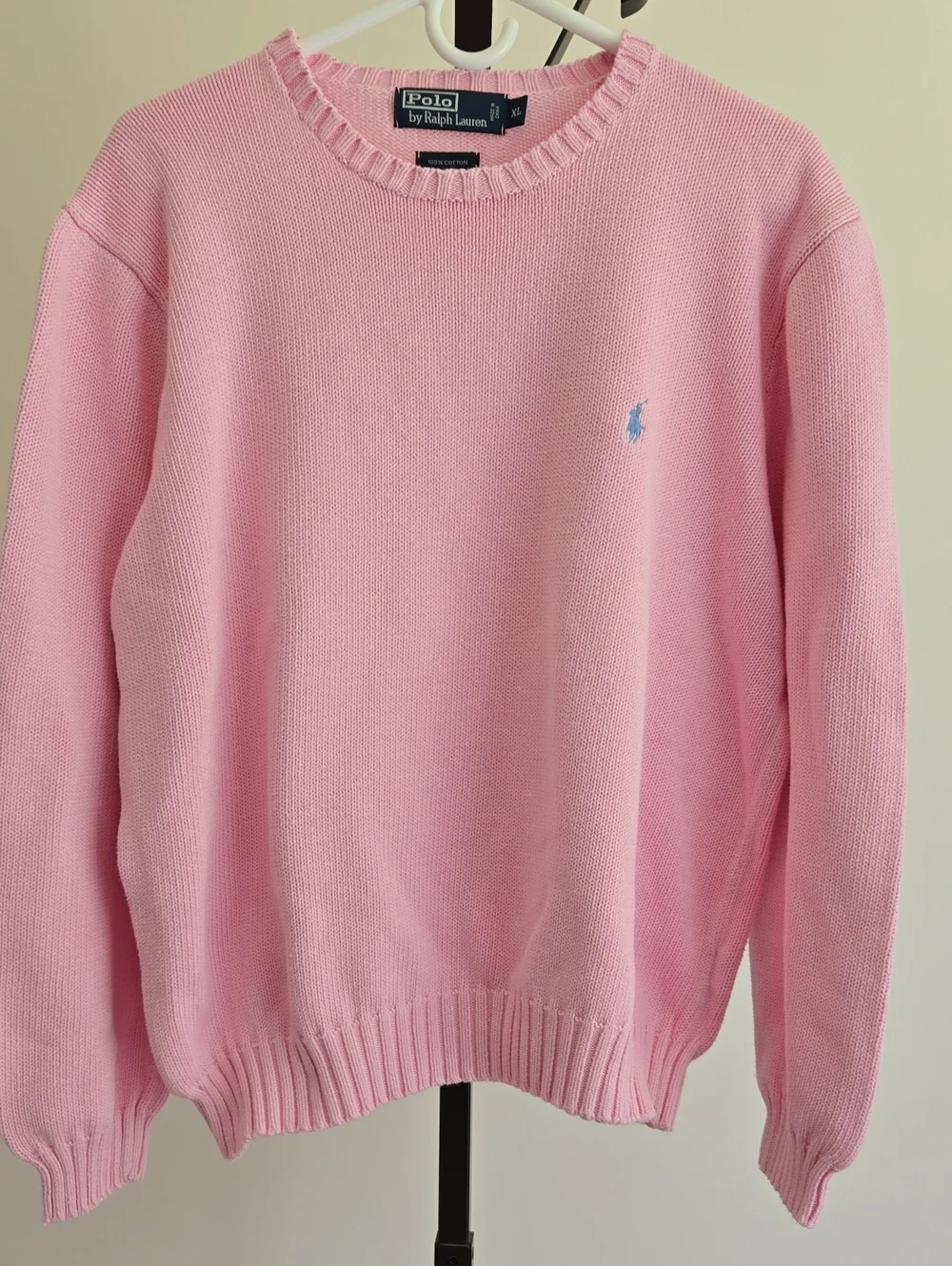 Polo by Ralph Lauren Soft Pink Crewneck Sweater